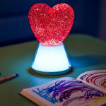 lampe a paillettes magic glow c  ur 7