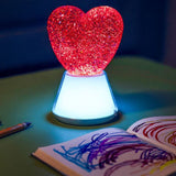 lampe a paillettes magic glow c  ur 7