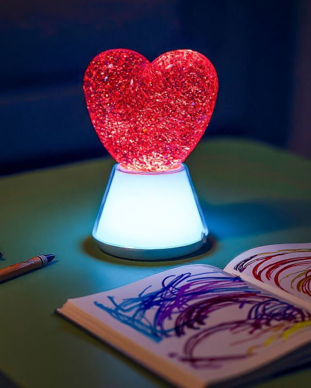 lampe a paillettes magic glow c  ur 7