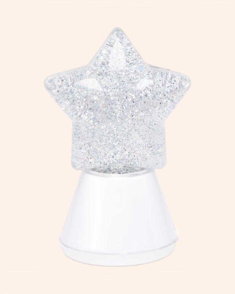 lampe a paillettes magic glow etoile 3