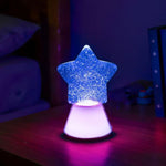 lampe a paillettes magic glow etoile 4