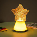 lampe a paillettes magic glow etoile 5