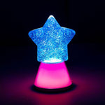 lampe a paillettes magic glow etoile 7