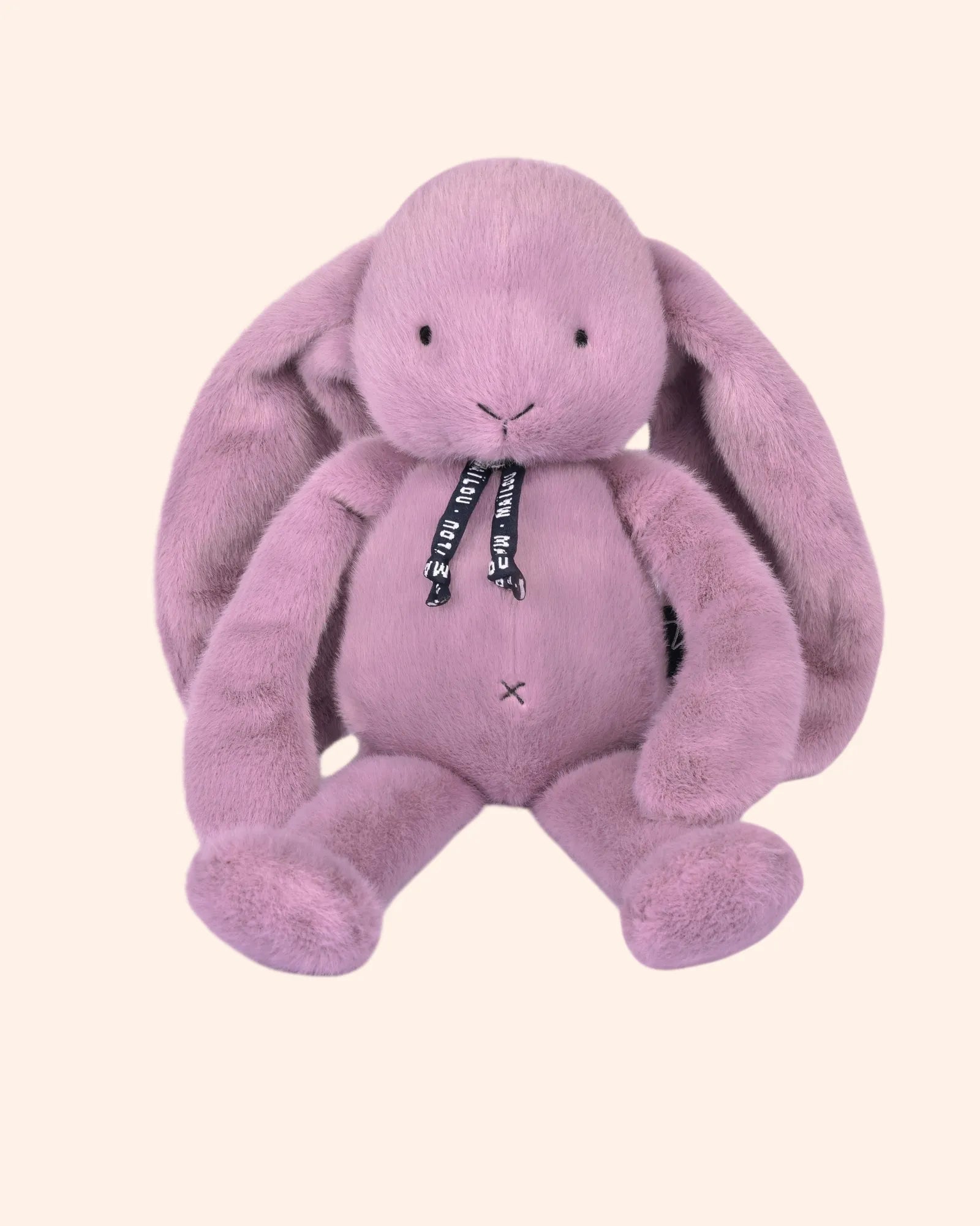 lapin meloe 37cm   parme guimauve   mailou 1