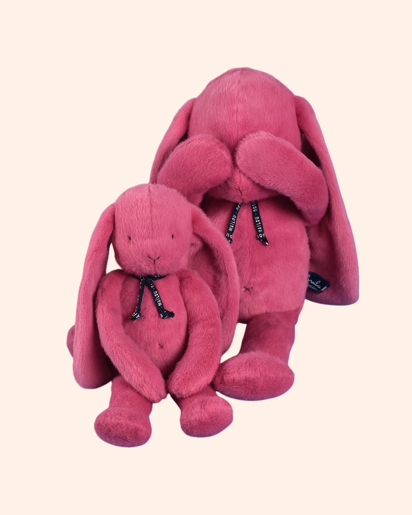 lapin meloe 37cm   rose bubble gum   mailou 2