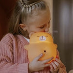 led lamp breathing teddy snore mamelou