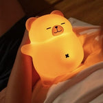led lamp breathing teddy snore mamelou