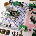 lisbon tram puzzle lifestyle coffee break