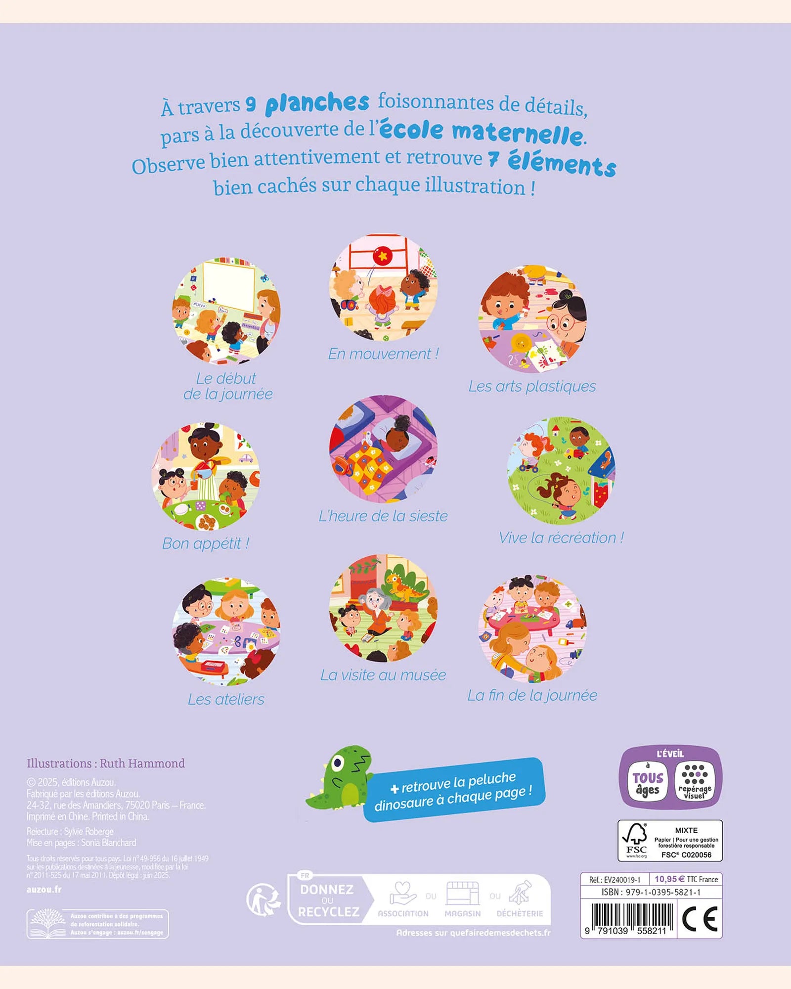 livre cherche et trouve des tout petits   a la maternelle   auzou 4