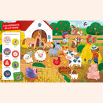 livre cherche et trouve des tout petits   chez les animaux   auzou 4