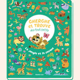 livre cherche et trouve des tout petits   la jungle et la savane   auzou 1