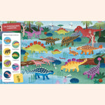 livre cherche et trouve des tout petits   les dinosaures   auzou 3