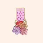 lot 4 elastiques fleurs   le petit souk 1