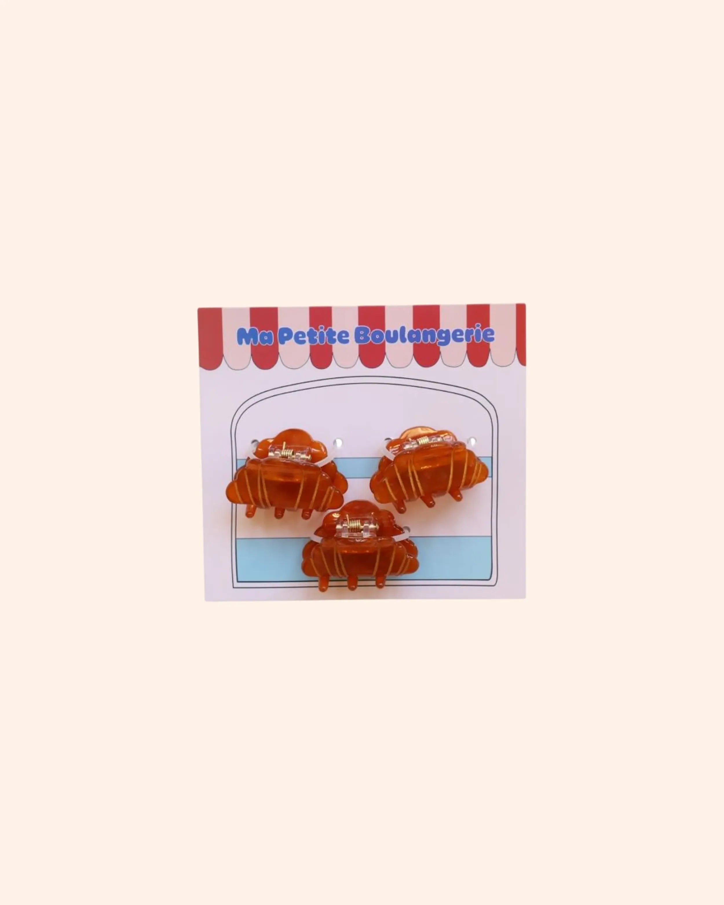 lot de 3 pinces mini croissants   le petit souk 1