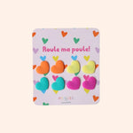 lot de 8 clips coeurs multicolores en silicone roues de velo   le petit souk 1