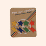 lot de 8 clips etoiles et eclairs en silicone roues de velo   le petit souk 1
