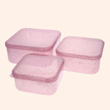 lunch box paillettes roses x3   le petit souk 1