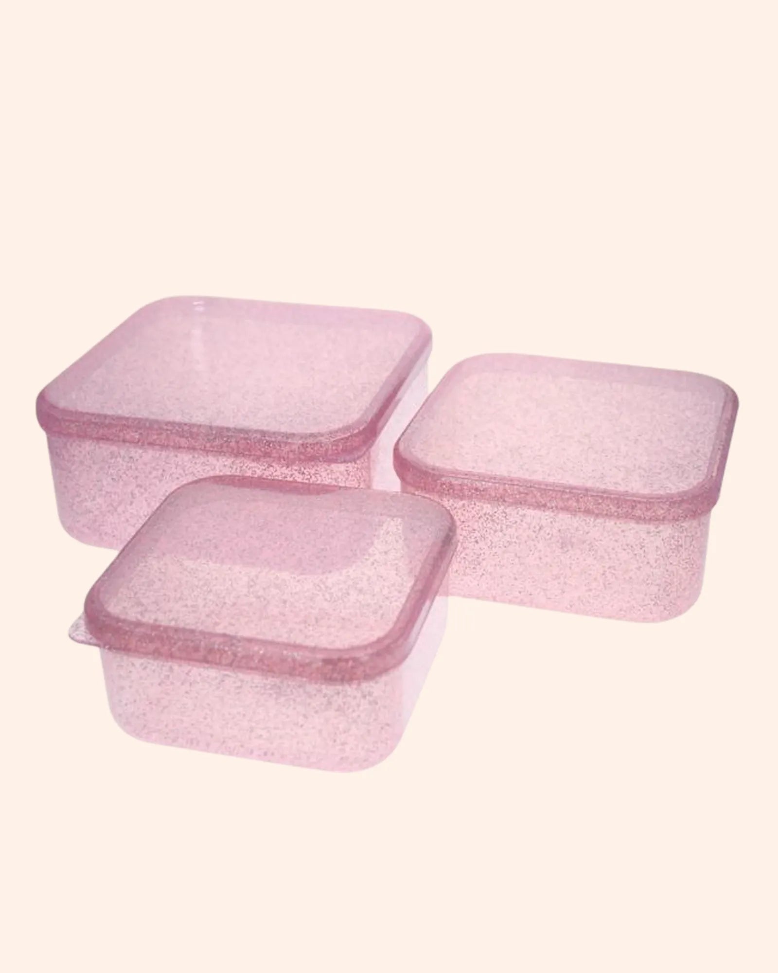 lunch box paillettes roses x3   le petit souk 1