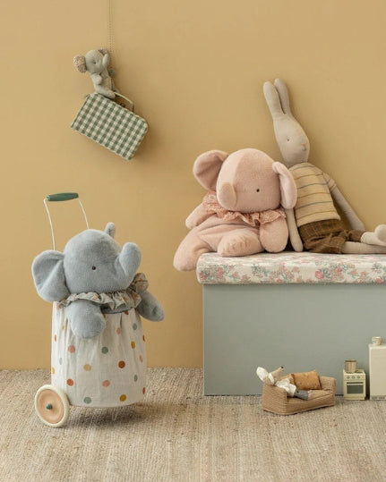 maileg peluche elephant grand poudre  1 