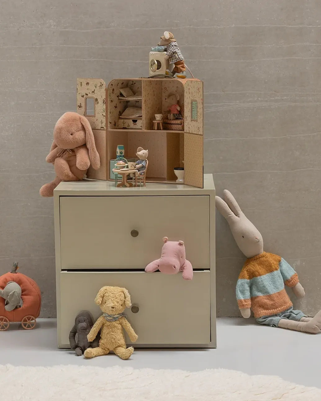 maison suitcasa petite s ur et petit frere souris   maileg 2