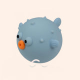 mary s  led lamp  blow fish  blue