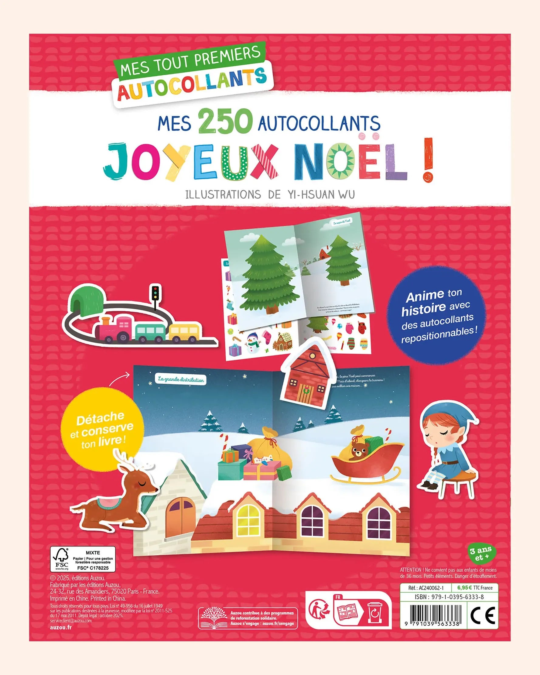 mes 250 autocollants de noel   auzou 4
