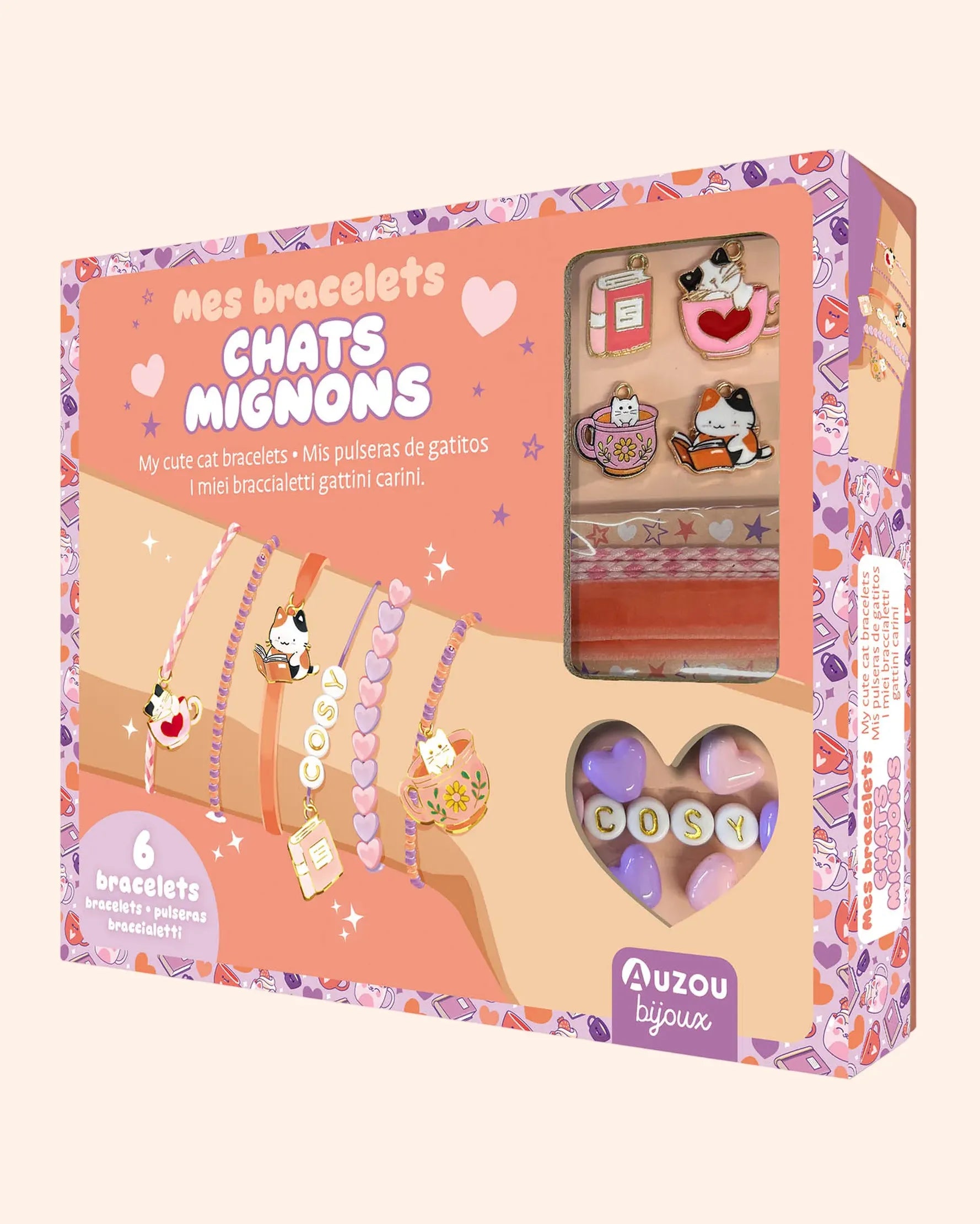 mes bracelets chats mignons   auzou 1