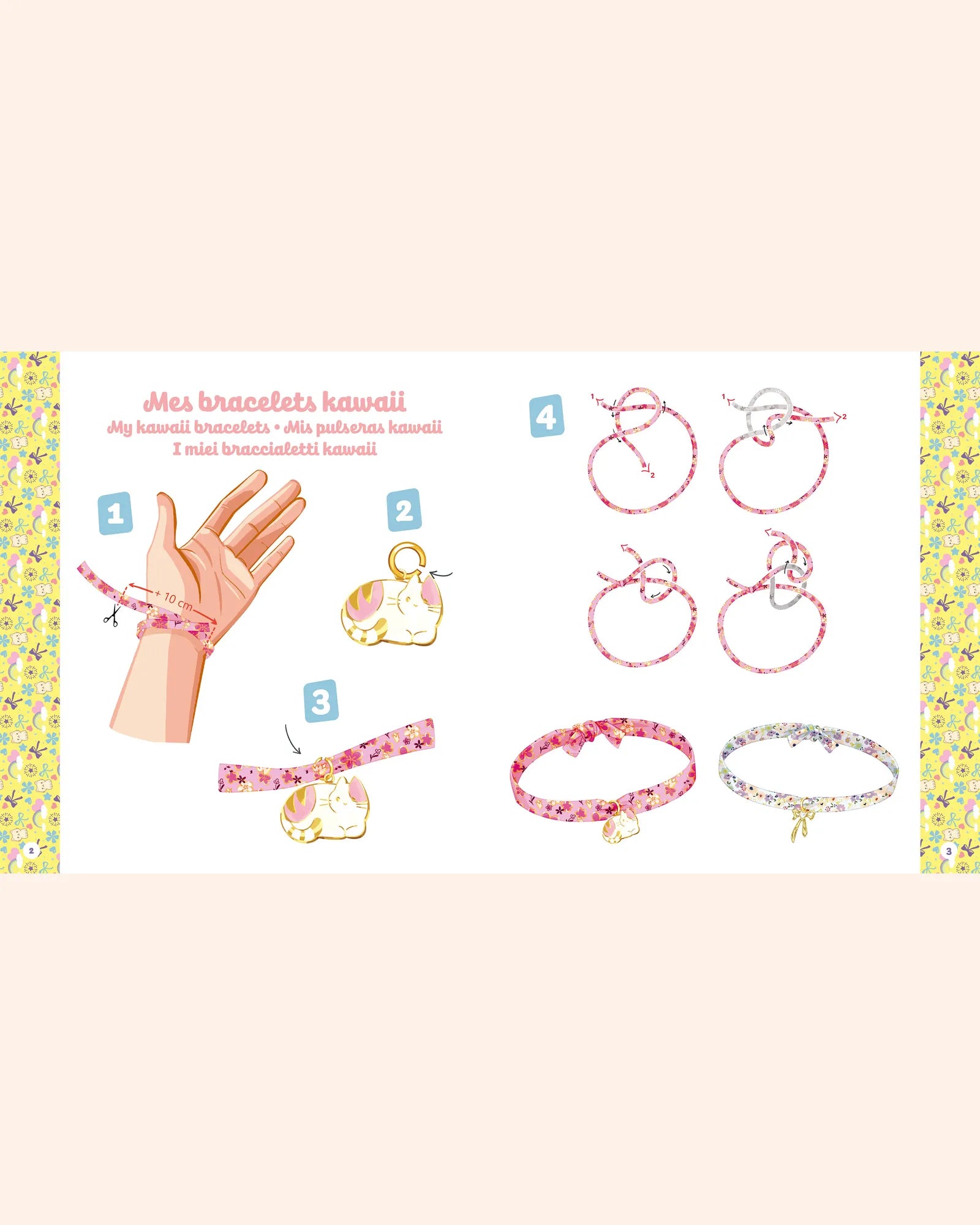 mes bracelets phospho kawaii   auzou 3
