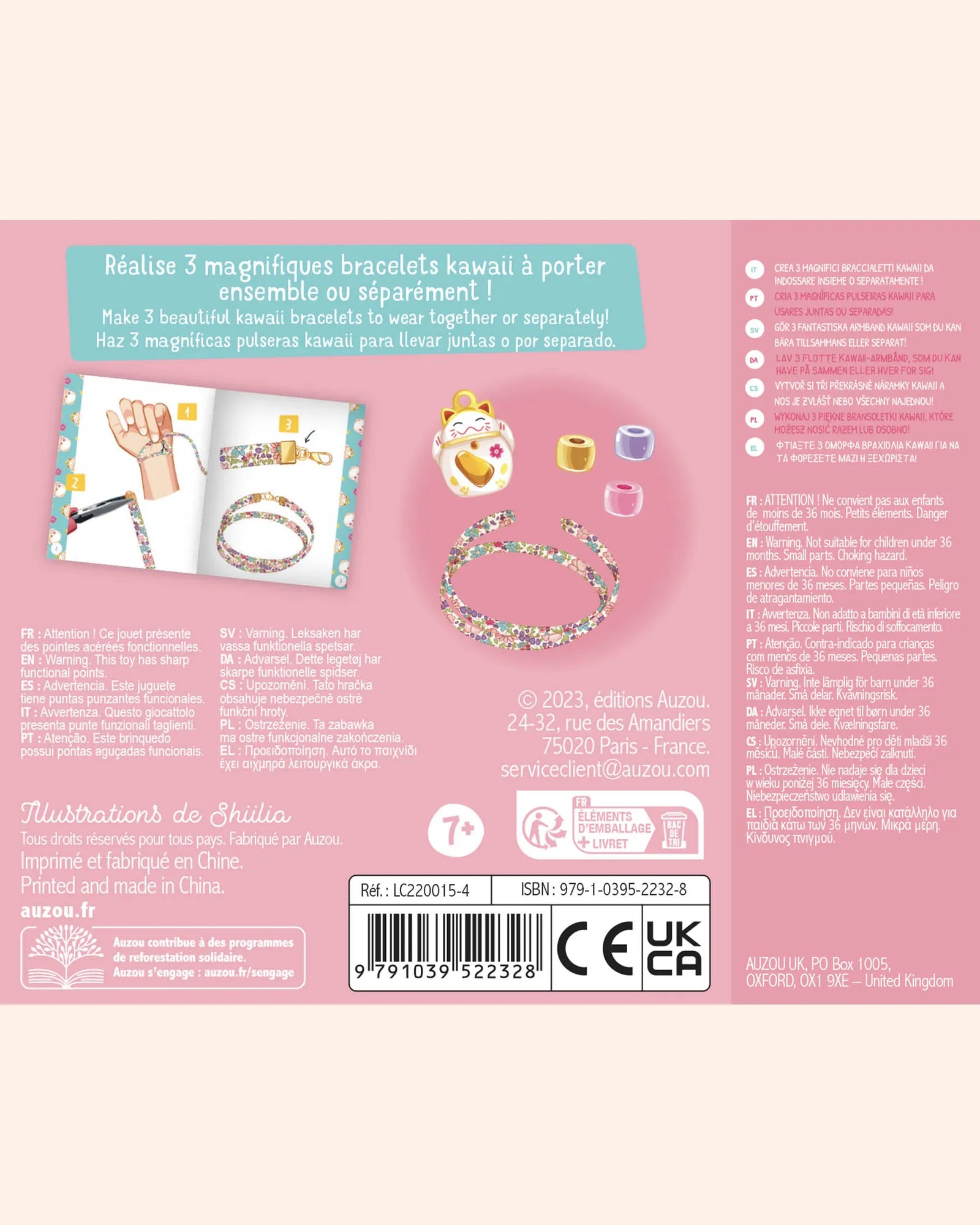 mes jolis bracelets kawaii   auzou 4