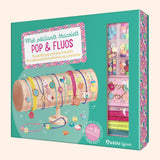 mes petillants bracelets pop fluos   auzou 1