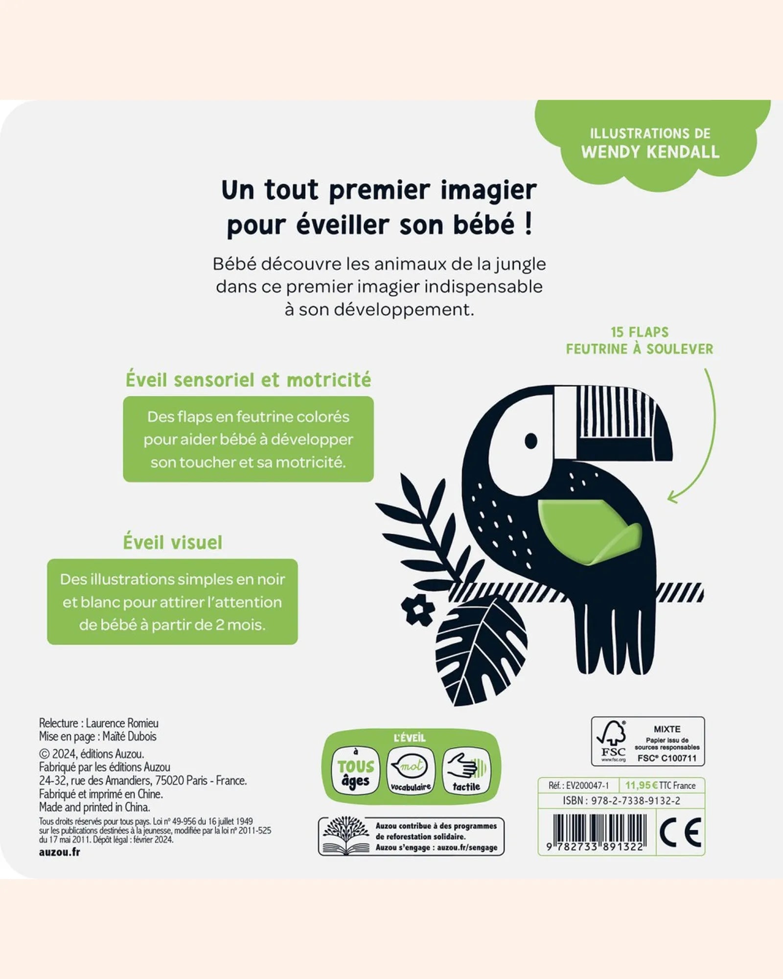 mes premiers flaps   les animaux de la jungle   auzou 4