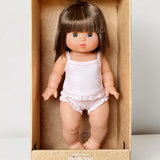 minikane poupee gordis 34cm cerise dessous rose pastel boite