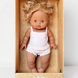 minikane poupee gordis 34cm louise dessous rose pastel boite