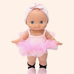 minikane poupee mini pancha alice avec tenue danse rose avec ailes