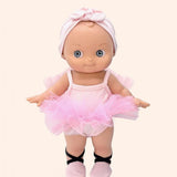 minikane poupee mini pancha alice avec tenue danse rose avec ailes