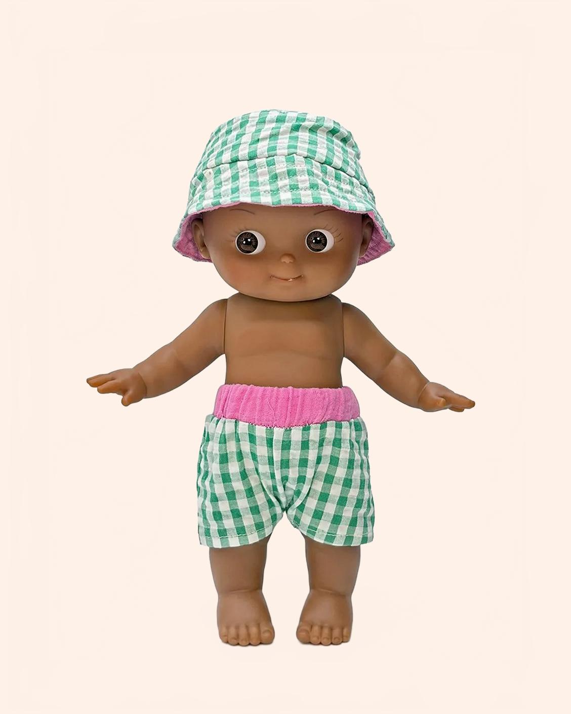 minikane poupee mini pancha arsene avec tenue plage pieds nus 2019