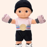 minikane poupee mini pancha basile avec tenue boxe avec gants et ceinture