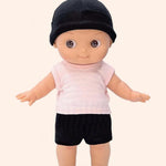 minikane poupee mini pancha basile avec tenue boxe pieds nus