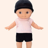 minikane poupee mini pancha basile avec tenue boxe pieds nus