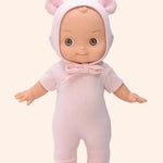 minikane poupee mini pancha ninon avec tenue souris rose