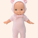 minikane poupee mini pancha ninon avec tenue souris rose