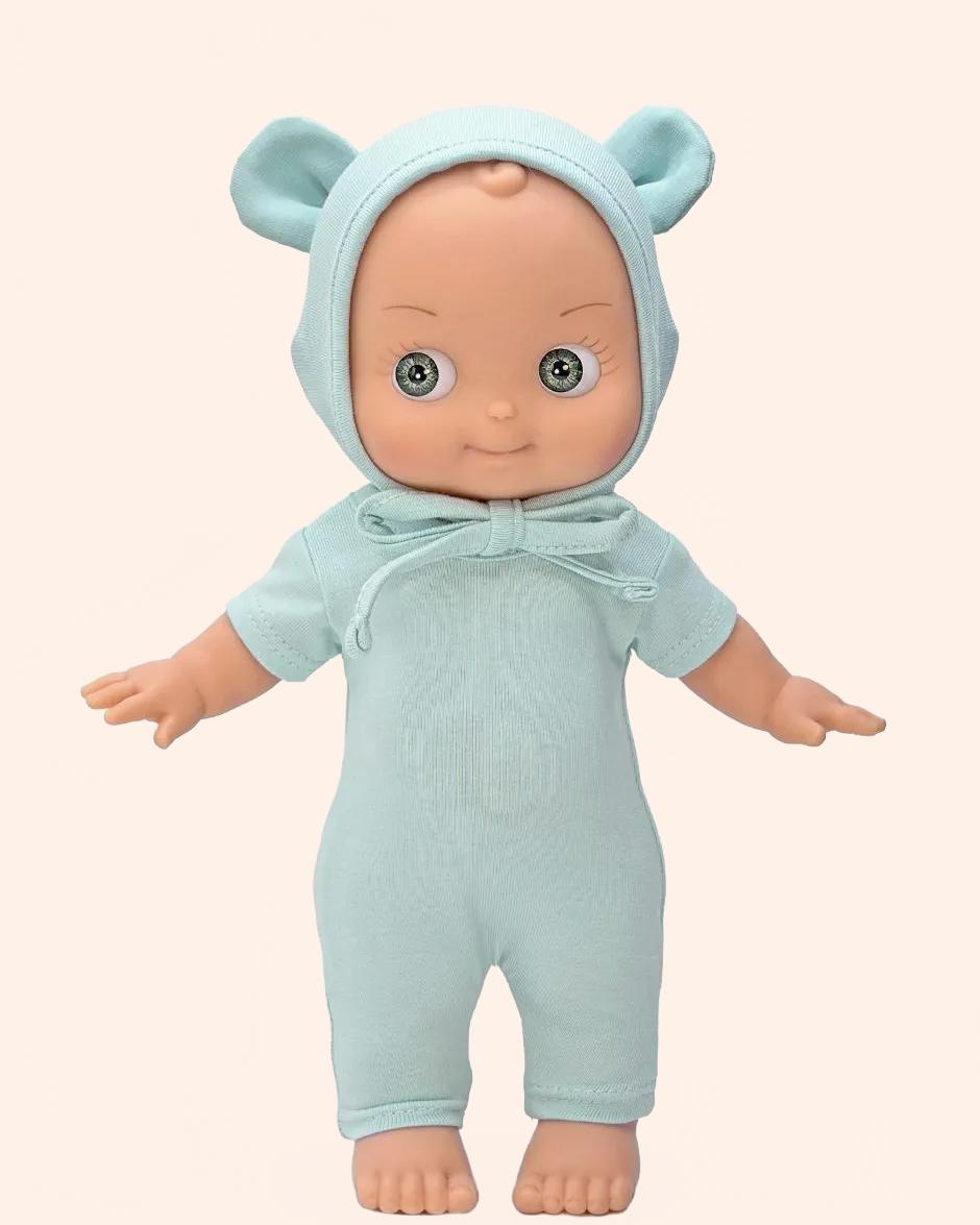 minikane poupee mini pancha zebulon avec tenue souris menthe