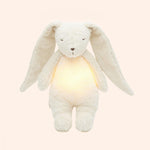 moonie lapin nature bio avec sons lumieres blanc polaire moonie 418294 OA