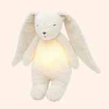 moonie lapin nature bio avec sons lumieres blanc polaire moonie 418294 OB