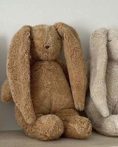 moonie lapin nature bio avec sons lumieres cappuccino moonie 418293 C