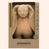 moonie lapin nature bio avec sons lumieres cappuccino moonie 418293 D