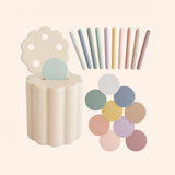 mushie  coin tube sorting set