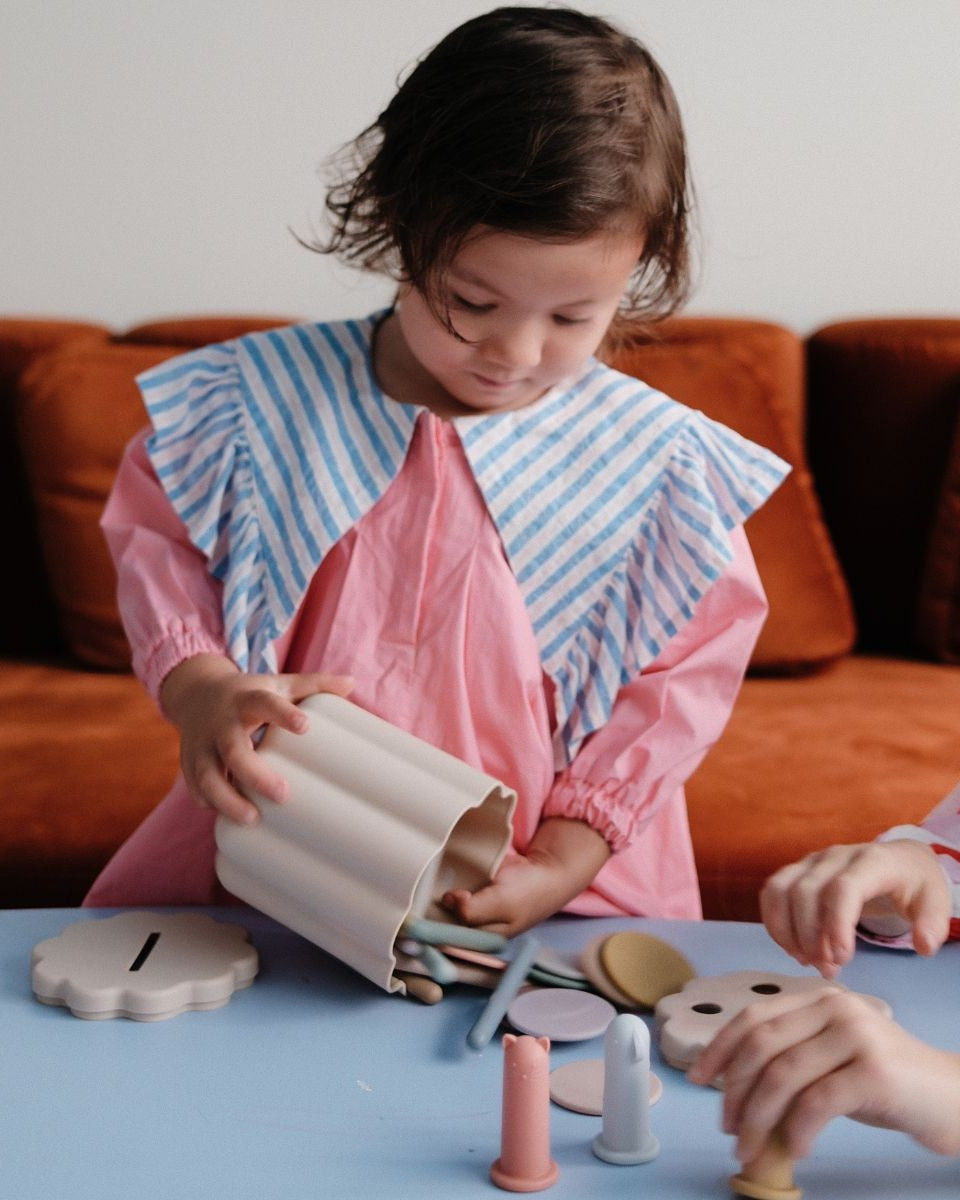 mushie  coin tube sorting set