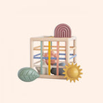mushie  elastic shape sorter