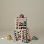 mushie  elastic shape sorter